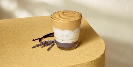 Multi-Layered Lavender Lattes