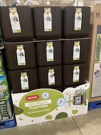 Recycled Packaging Planter Pots Image 1
