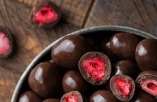 Crispy Chocolate-Covered Berries