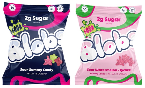 Low-Calorie Sour Gummy Candies