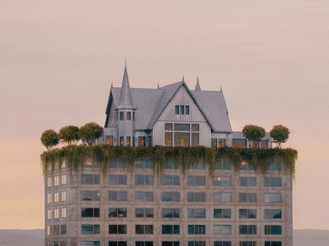 Surrealist Story-Backed Hotels