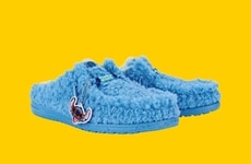 Reimagined Blue Slippers