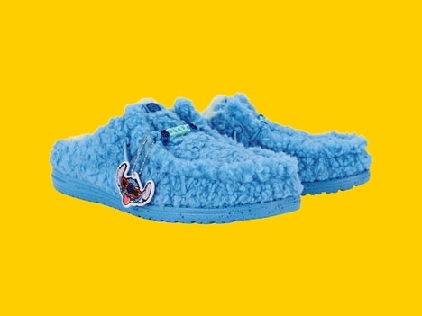 Reimagined Blue Slippers