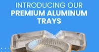 Premium Eco-Friendly Aluminum Trays Image 1