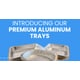 Premium Eco-Friendly Aluminum Trays Image 1