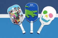 Artist-Designed Pickleball Paddles