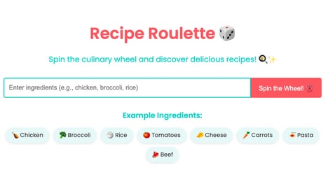 Ingredient-Based Recipe Tools