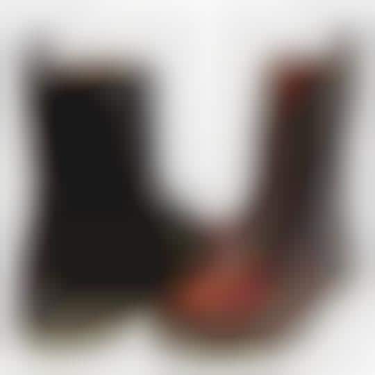 Bi-Color Punk Boots