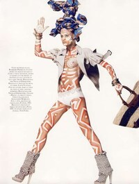Fashion Inspired by  Keith Haring and Tribes Image 2