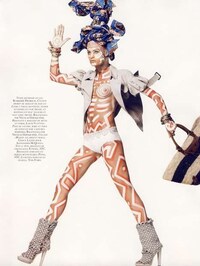Fashion Inspired by  Keith Haring and Tribes Image 6