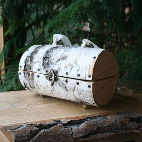 Sawed-Off Log Handbags