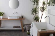 Minimalist Oasis Bathrooms