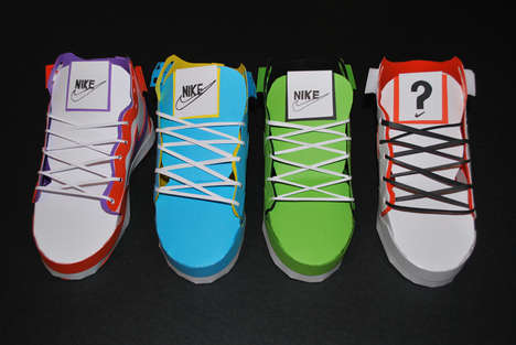 Pseudo Paper Sneakers