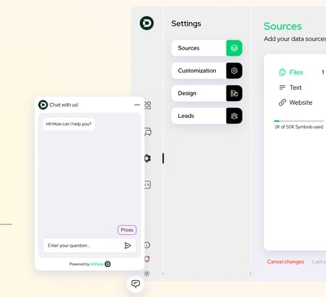 AI Chat Support
