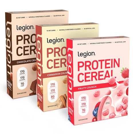 Naturally Sweetened Protein Cereals