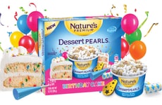 Cake-Flavored Frozen Yogurt Treats