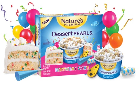 Cake-Flavored Frozen Yogurt Treats
