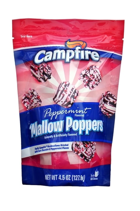 Minty Marshmallow Snacks