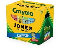Crayon-Themed Soda Branding