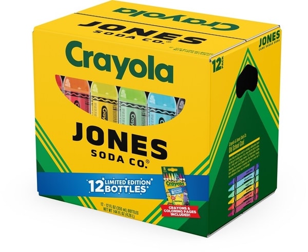 Crayon-Themed Soda Branding