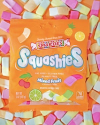 Mixed Fruit-Flavored Soft Candies Image 1