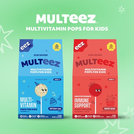 Kid-Friendly Multivitamin Pops