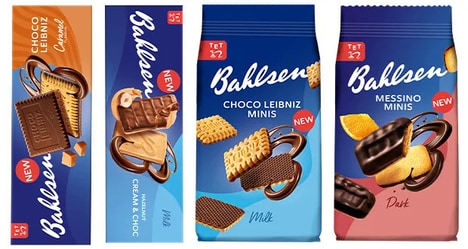 Chocolate-Paired Biscuit Snacks