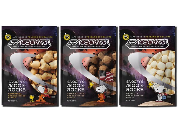Freeze-Dried Fudge Candies: Snoopy's Moon Rocks Turn a Rich, Dense ...