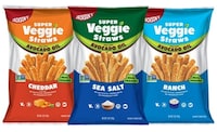 Veggie-Rich Stick-Style Snacks