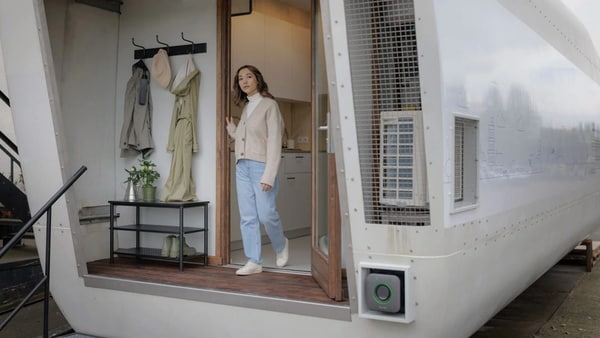 Wind Turbine Compact Houses