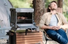 Collapsible Top-Heated Grills