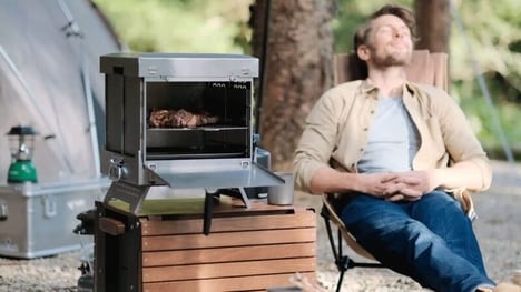 Collapsible Top-Heated Grills