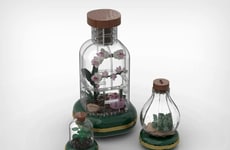 Cork Bottle Terrarium Puzzles