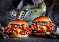Shooter Game-Inspired Burgers