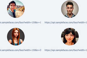 AI Placeholder Avatars: SampleFaces Provides Free AI Avatars for ...