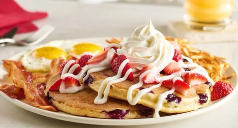 Patriotic Pancake Dishes