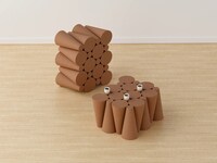 Cork Coaster-Integrated Coffee Tables Image 2