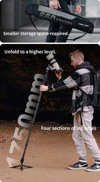One-Click Lifting Monopods Image 3