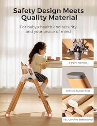 Adaptive Modern High Chairs Image 2