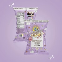 Cake-Flavored Popcorn Snacks Image 1