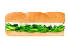 Refreshing Cucumber QSR Sandwiches