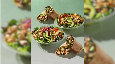 Extra-Fresh Salad Wrap Menus