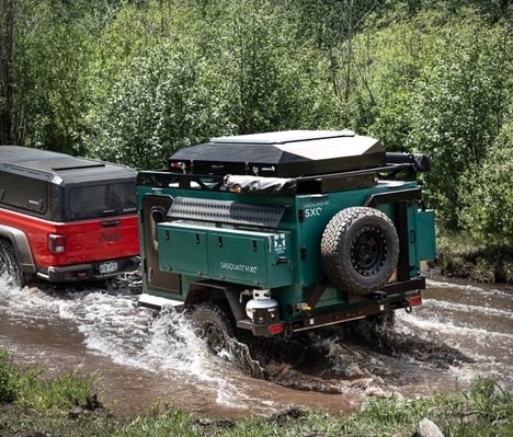Luxurious All-Metal Camping Trailers