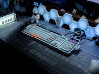 Industrial Sci-Fi Keyboard Peripherals Image 5