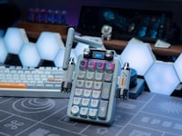 Industrial Sci-Fi Keyboard Peripherals Image 6