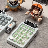 Industrial Sci-Fi Keyboard Peripherals Image 8