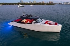Red-Accented Yacht Designs