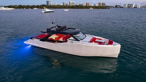 Red-Accented Yacht Designs