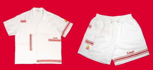 BBQ-Themed Napkin-Made Outfits