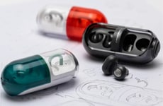 Pill-Shared Wireless Headphons